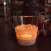 Adventi naptár, csipkés mécsestartó készítése